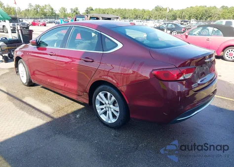 2015 Chrysler 200 Limited из США, поврежденный, VIN 1C3CCCABXFN691026